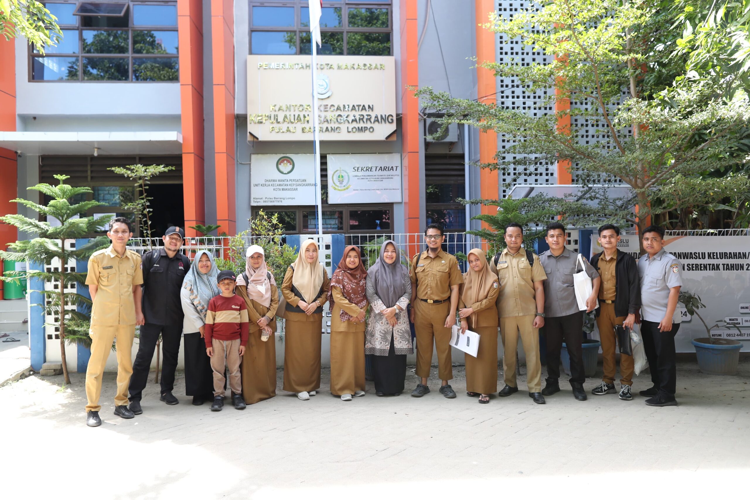 Kominfo Makassar Cek Langsung Permasalahan Jaringan di Pulau Barrang Lompo dan Barrang Caddi