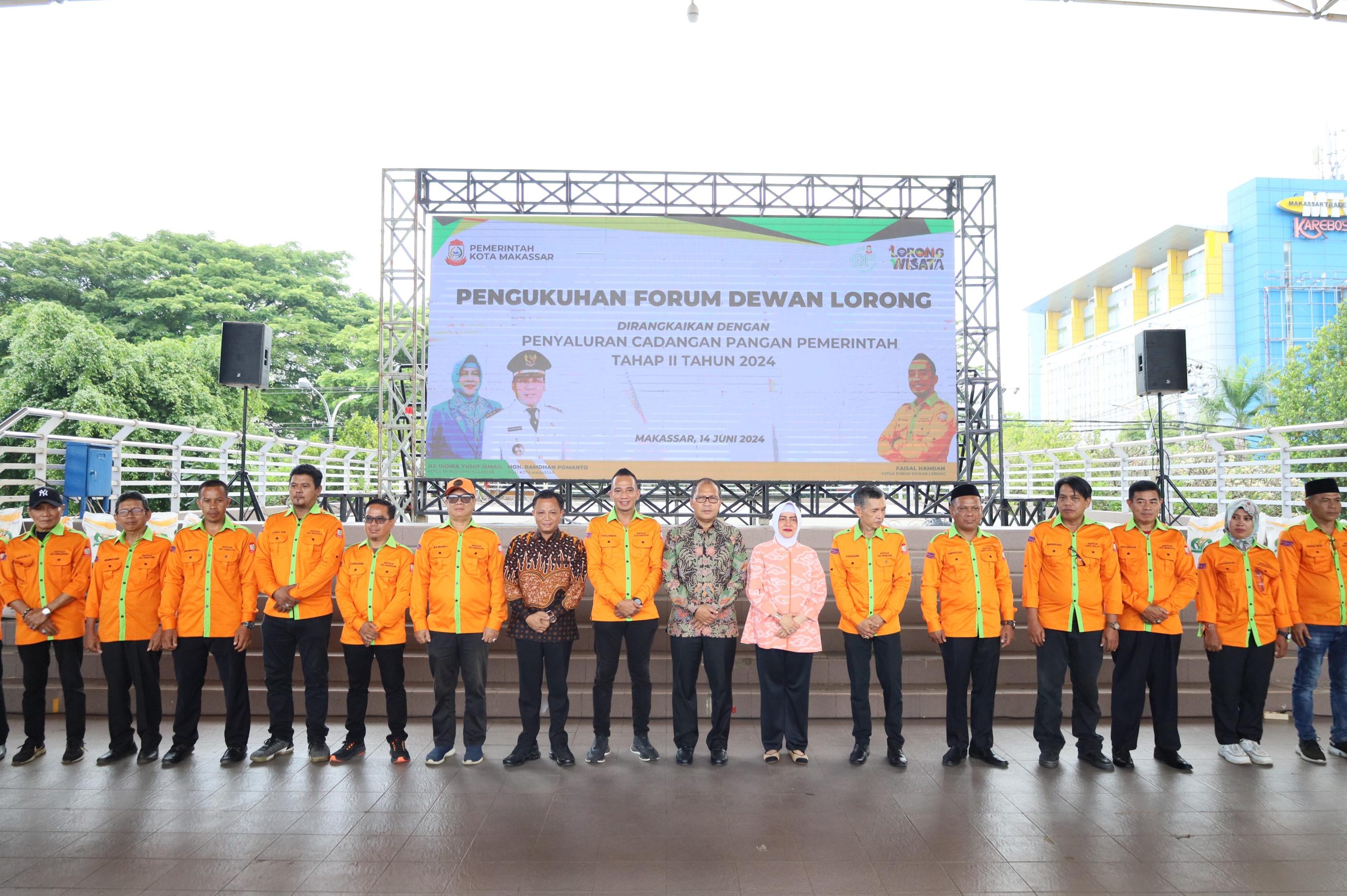 Danny Pomanto Kukuhkan Forum Dewan Lorong se-Kota Makassar, Upaya Percepatan Program Lorong Wisata