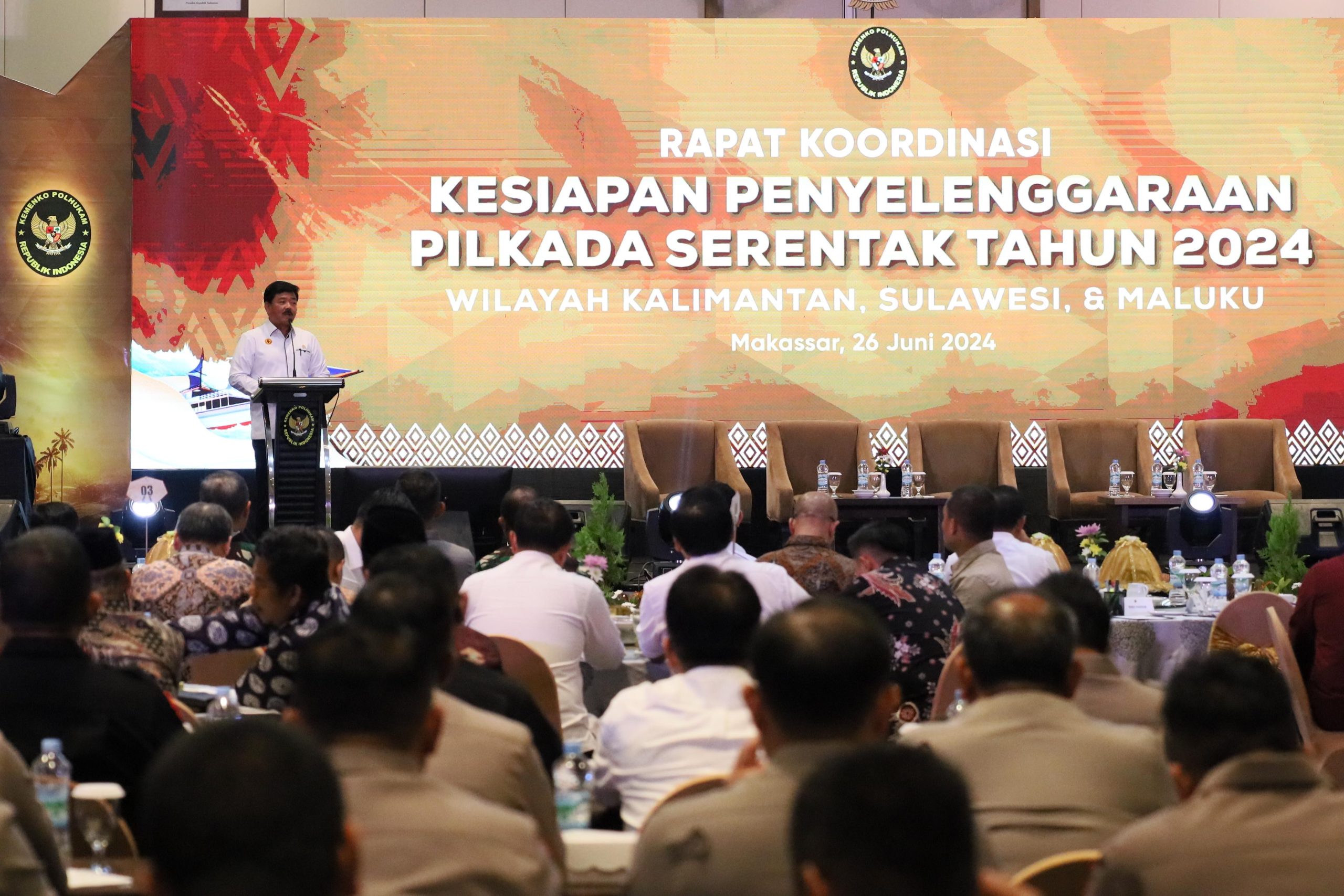 Prof Zudan Promosikan Event F8 Makassar di Hadapan Menkopolhukam Hadi Tjahjanto dan Mendagri Tito Karnavian