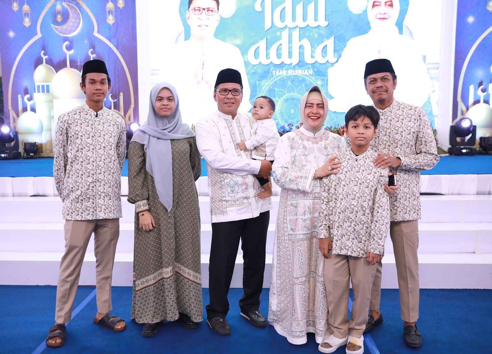 Helat Halal Bihalal Idul Adha, Kediaman Indira Yusuf Ismail Ramai Dikunjungi Warga Makassar