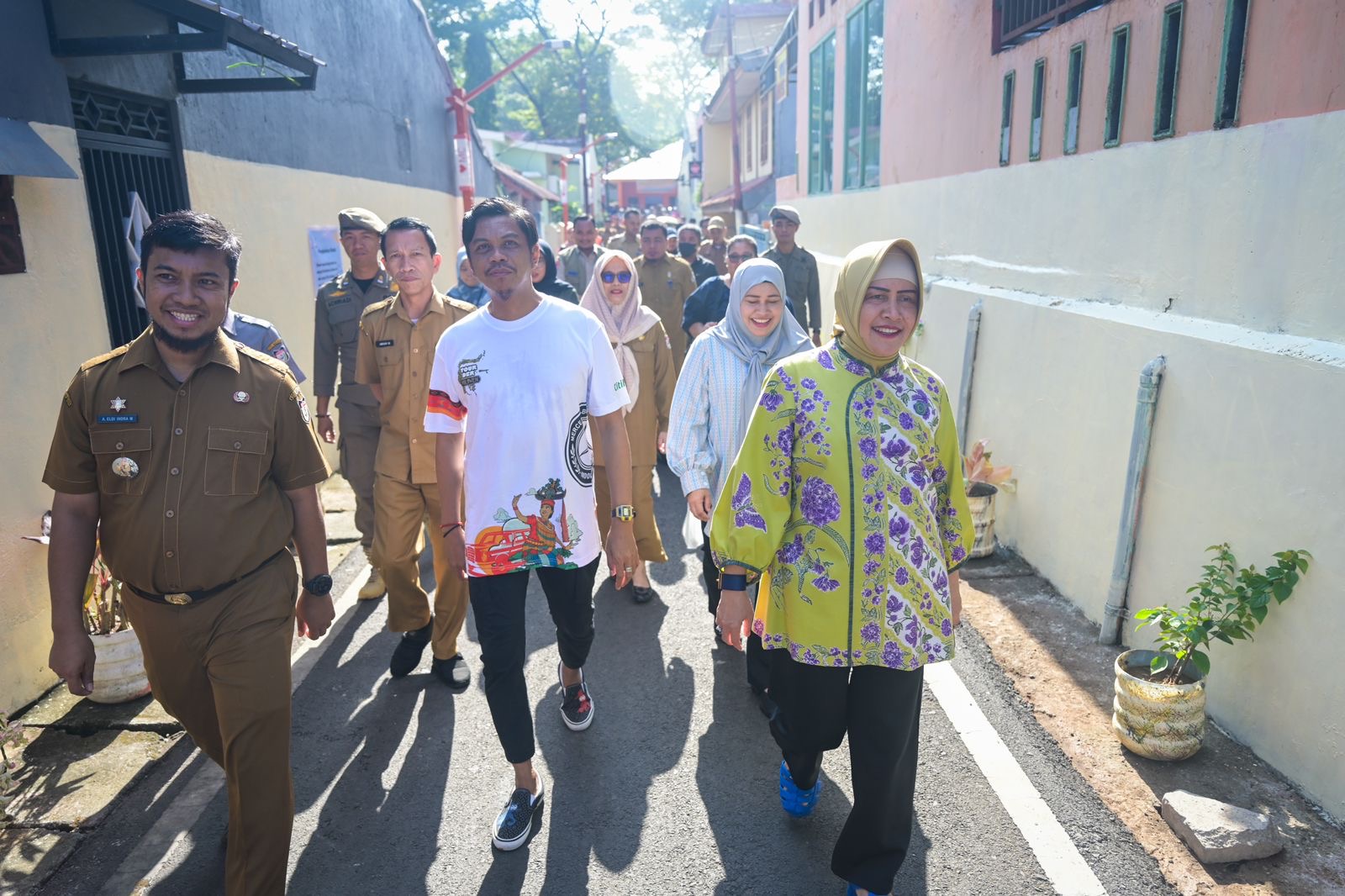 Indira Yusuf Ismail Finalisasi Manggala Menuju Lomba Kelurahan Tingkat Provinsi Besok