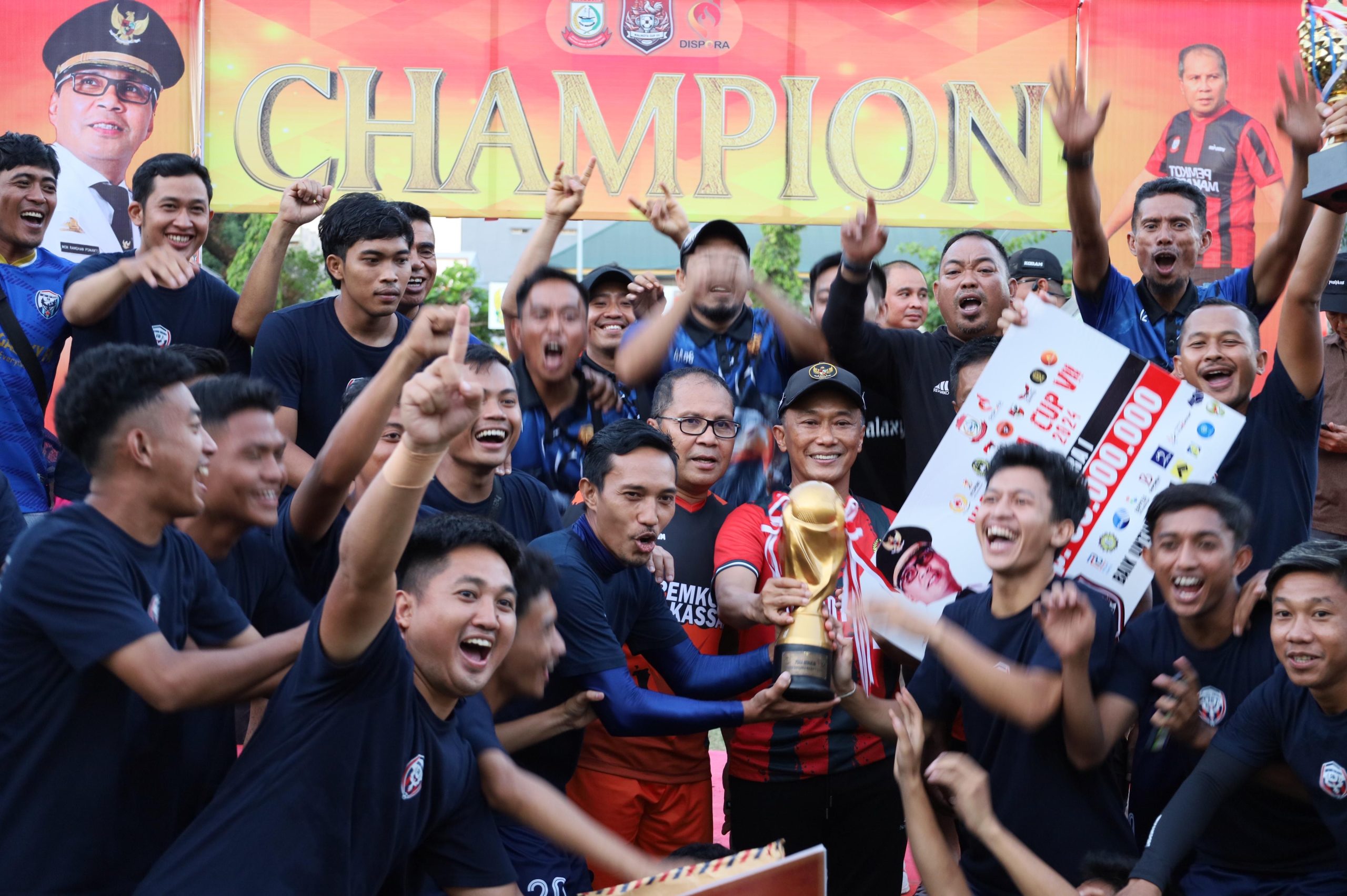 Duel ‘Danny Pomanto VS Prof Zudan’ di Penutupan Wali Kota Cup 2024 Makassar