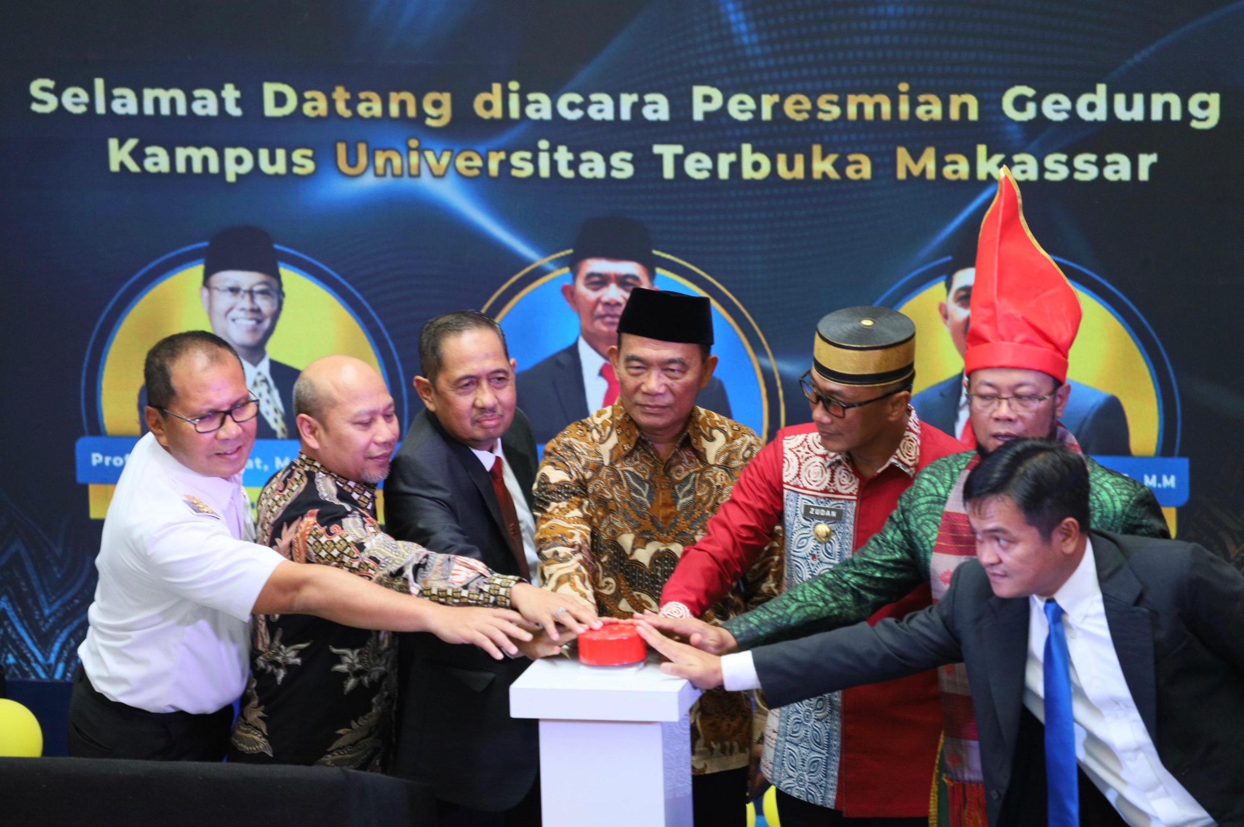 Diresmikan Menko PMK Muhajir Efendi, Danny Pomanto Harap Kehadiran Gedung Baru Universitas Terbuka Makassar Cetak SDM Berkualitas