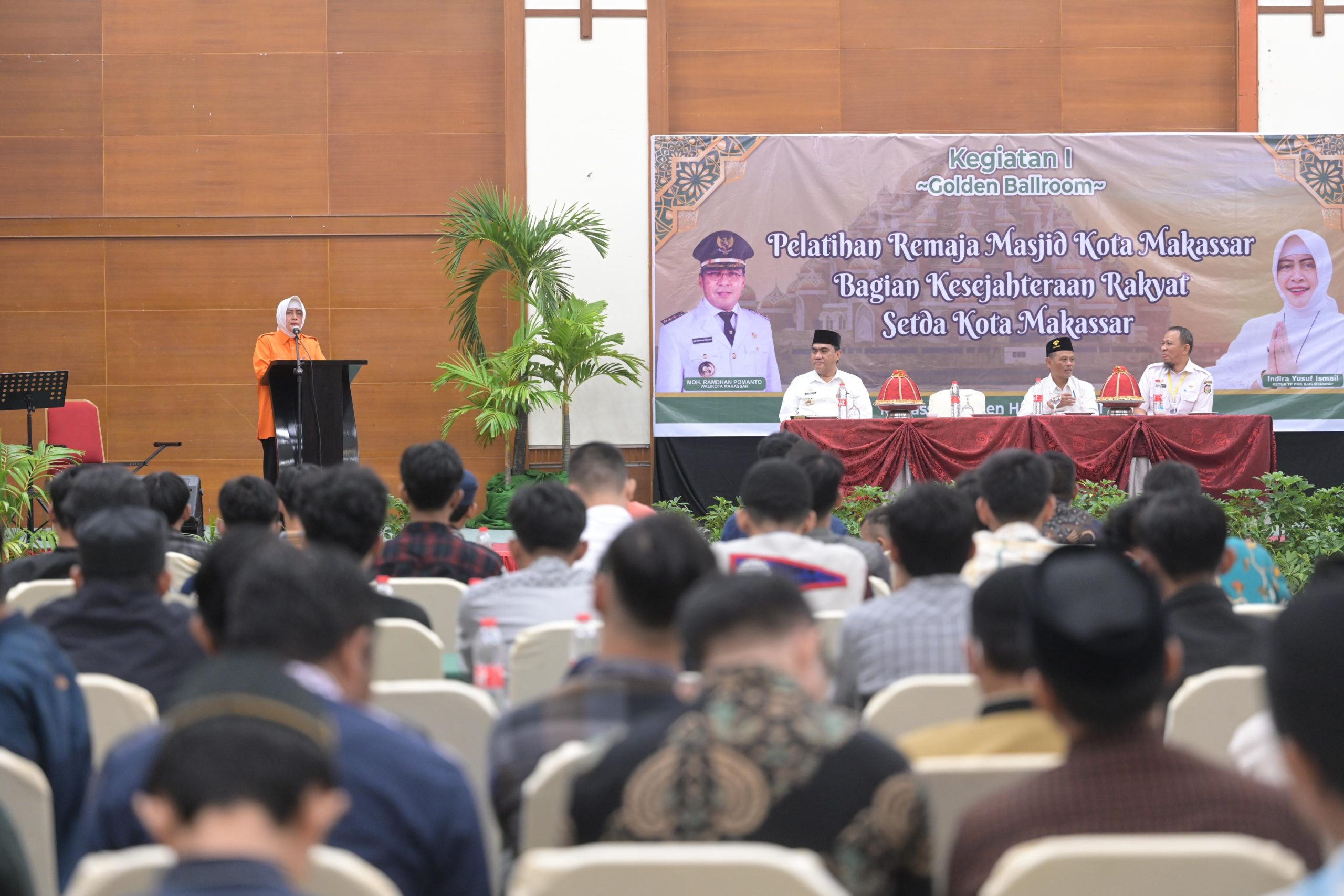 Ketua TP PKK Kota Makassar Dorong Penguatan Peran Remaja dalam Pengelolaan Masjid di Makassar