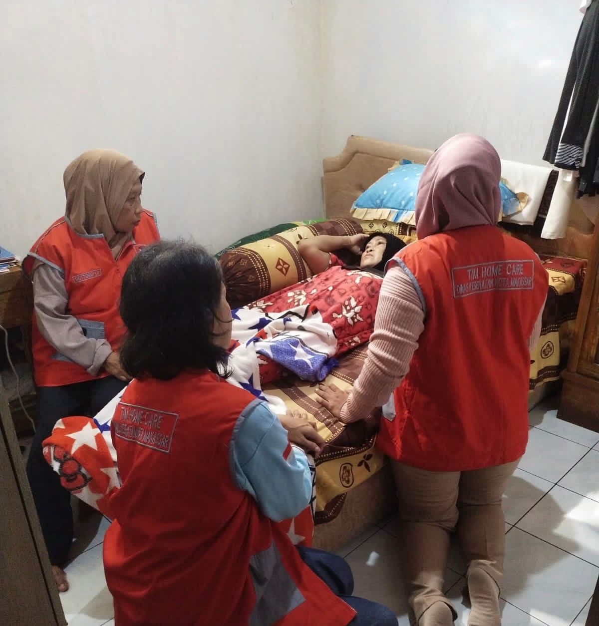 Dinkes Makassar Perkuat Imunitas Masayarakat Melalui Layanan Home Care Dottoro ta’ 24 Jam