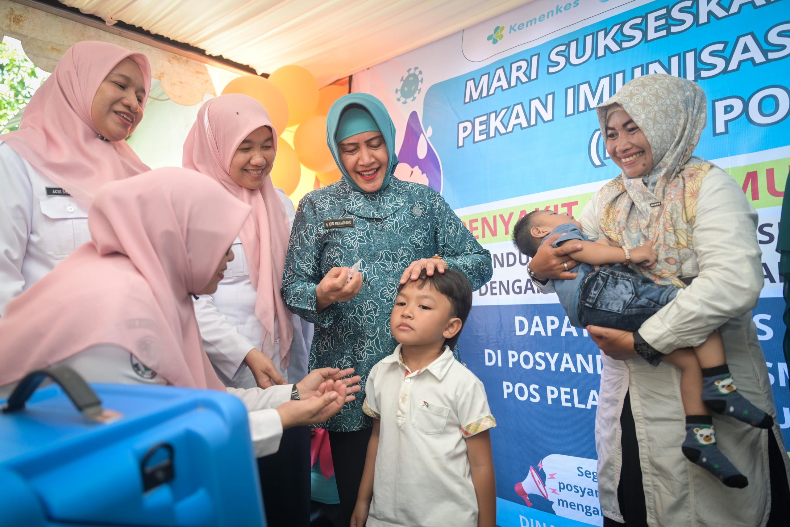 Polio Mengancam, Ketua TP PKK Makassar Tegaskan Pentingnya Imunisasi Balita