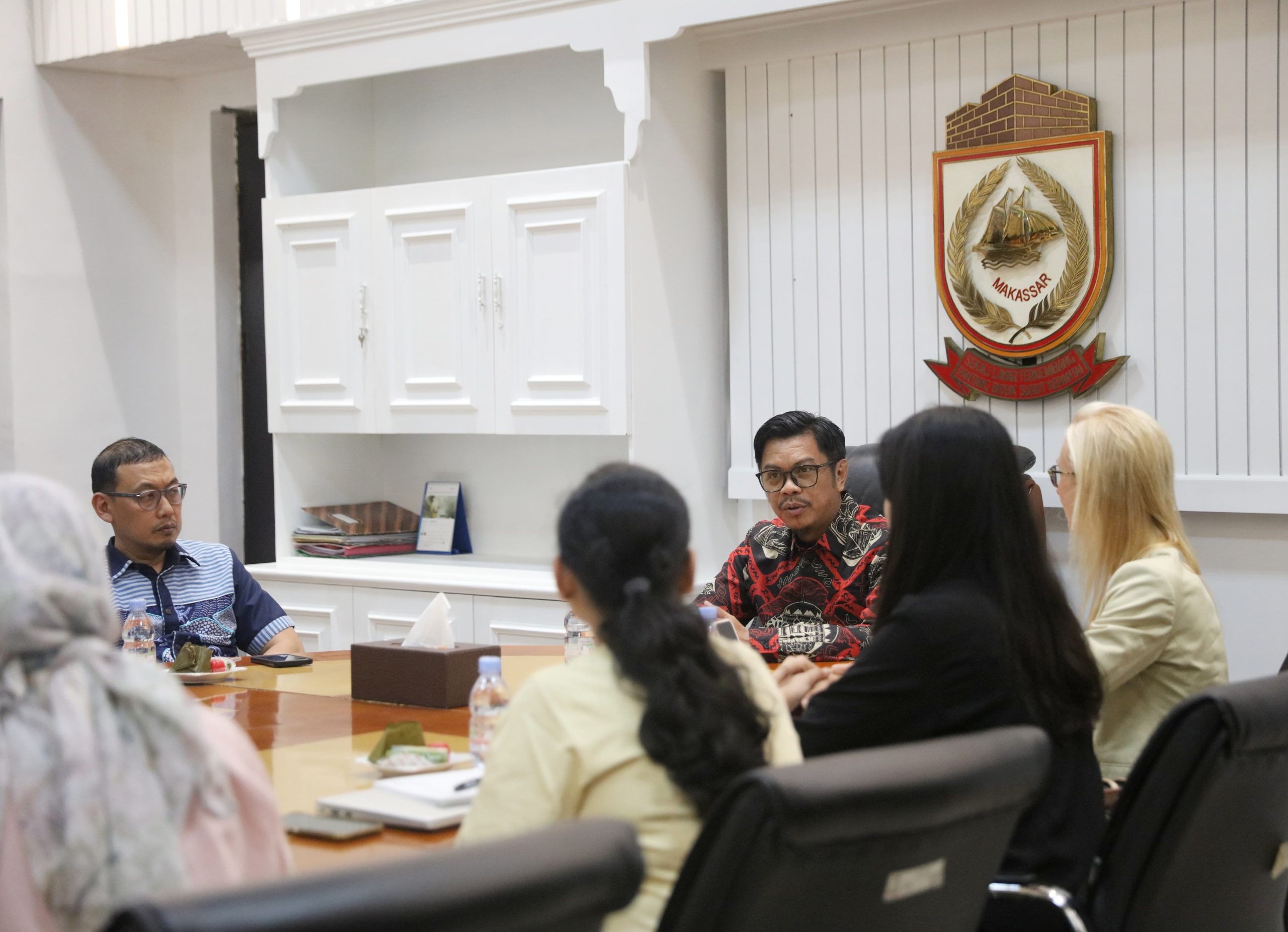 Pj Sekda Kota Makassar Diskusi Peningkatan Tata Kelola Keuangan Dengan Asian Development Bank