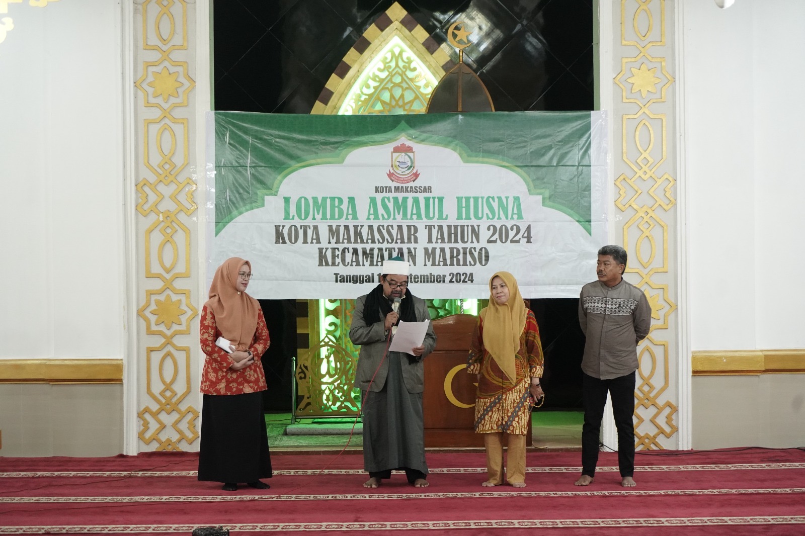 DWP Kota Makassar Sukses Jadi Juri Lomba Asmaul Husna Antar Majelis Taklim se-Kota Makassar