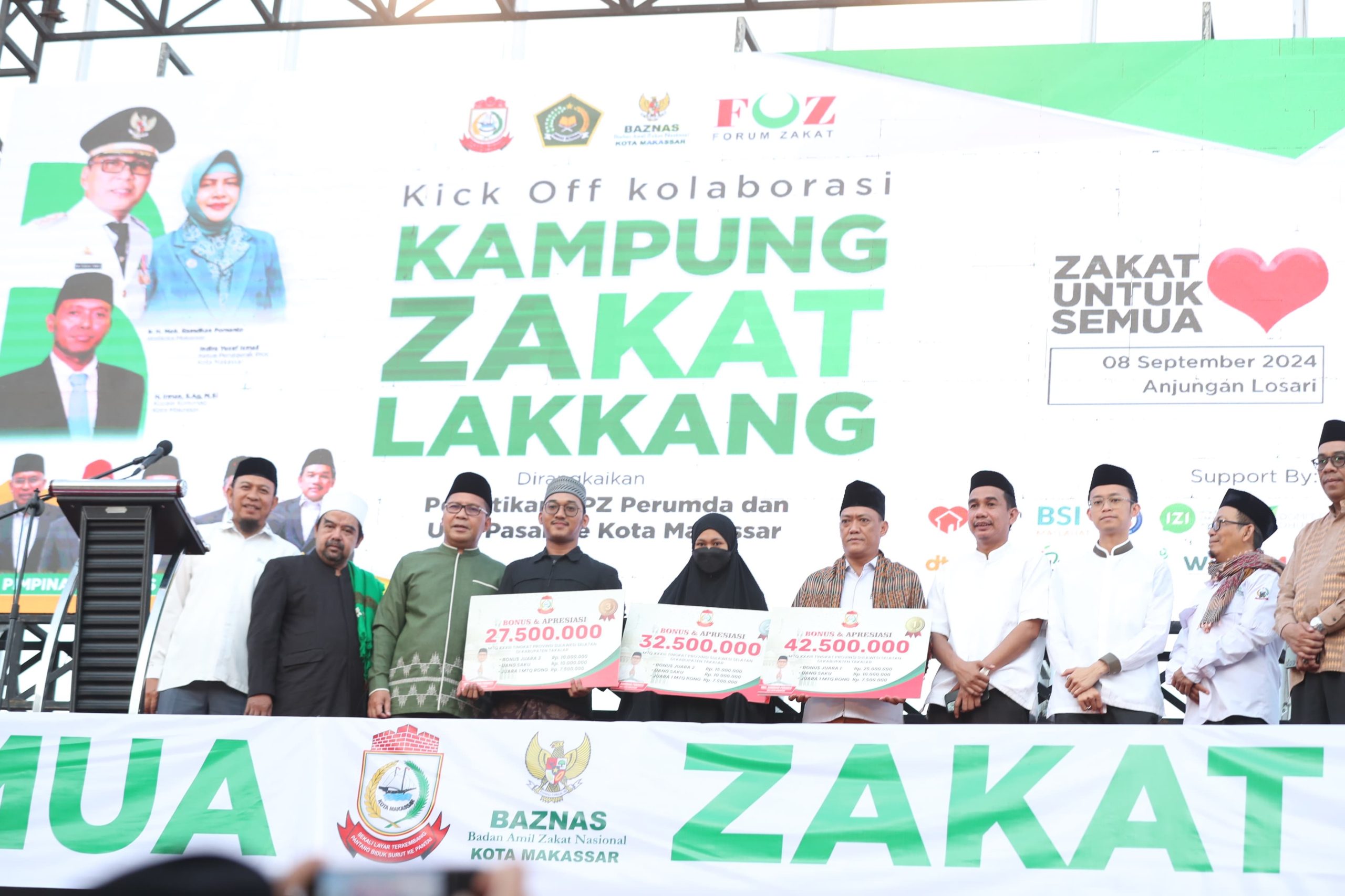 Pemkot Makassar Berikan Bonus Tambahan dan Apresiasi kepada Pemenang MTQ XXXIII Tingkat Provinsi Sulsel