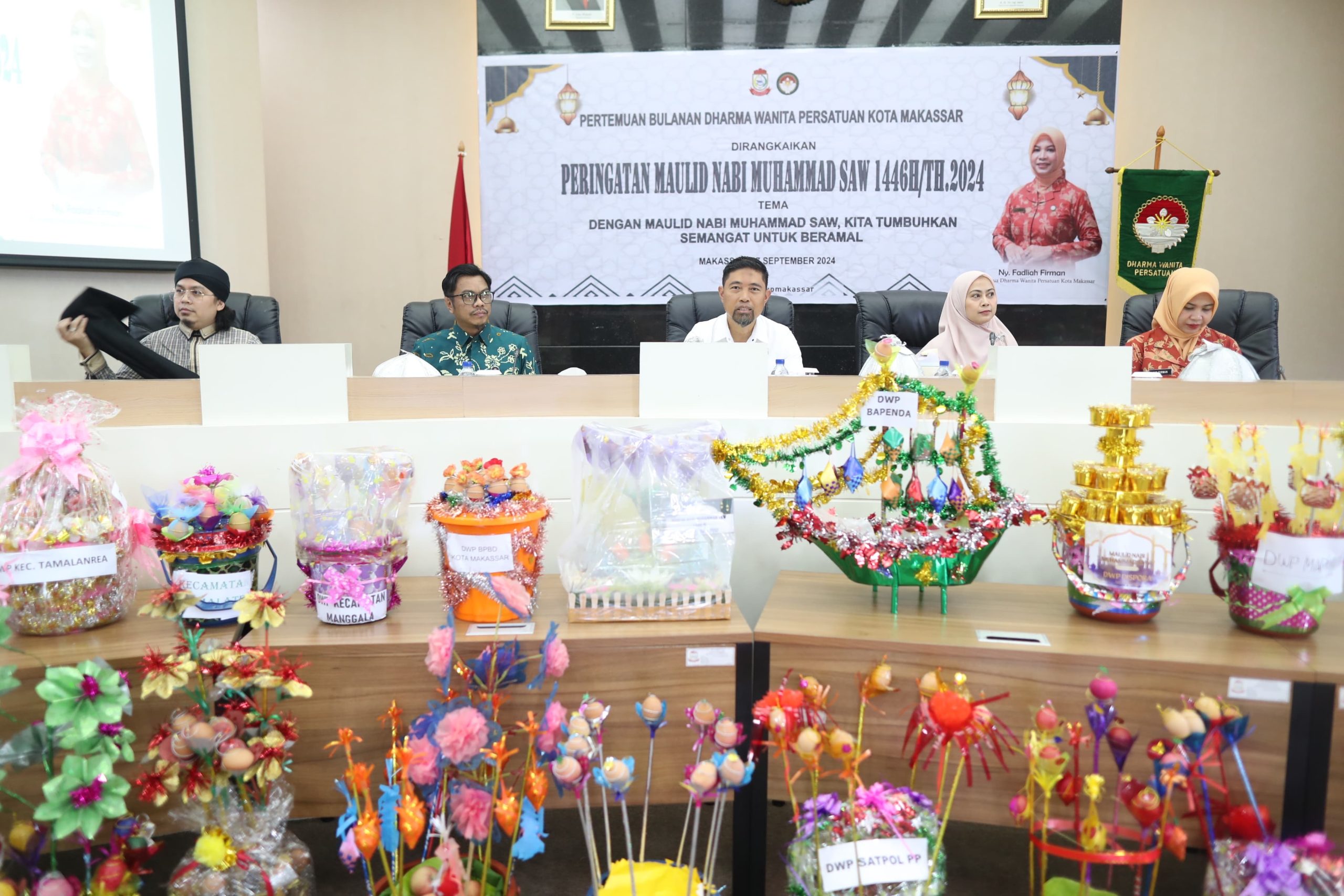 DWP Kota Makassar Gelar Maulid Nabi Muhammad SAW, Tumbuhkan Semangat Beramal dan Teladani Akhlak Rasulullah