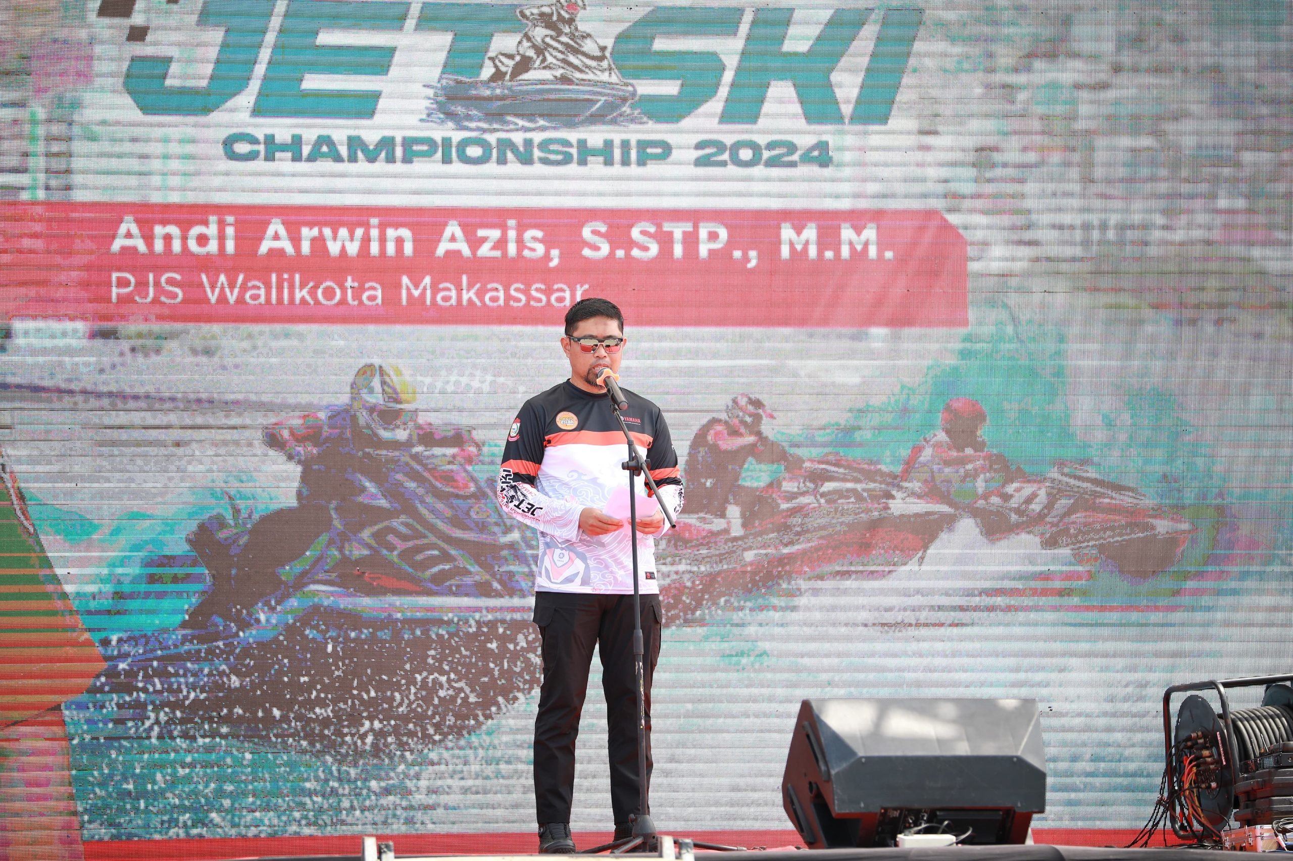 Pembukaan Makassar International Jetski Championship 2024, Pjs Wali Kota Makassar Tekankan Pentingnya Konsistensi Majukan Olahraga