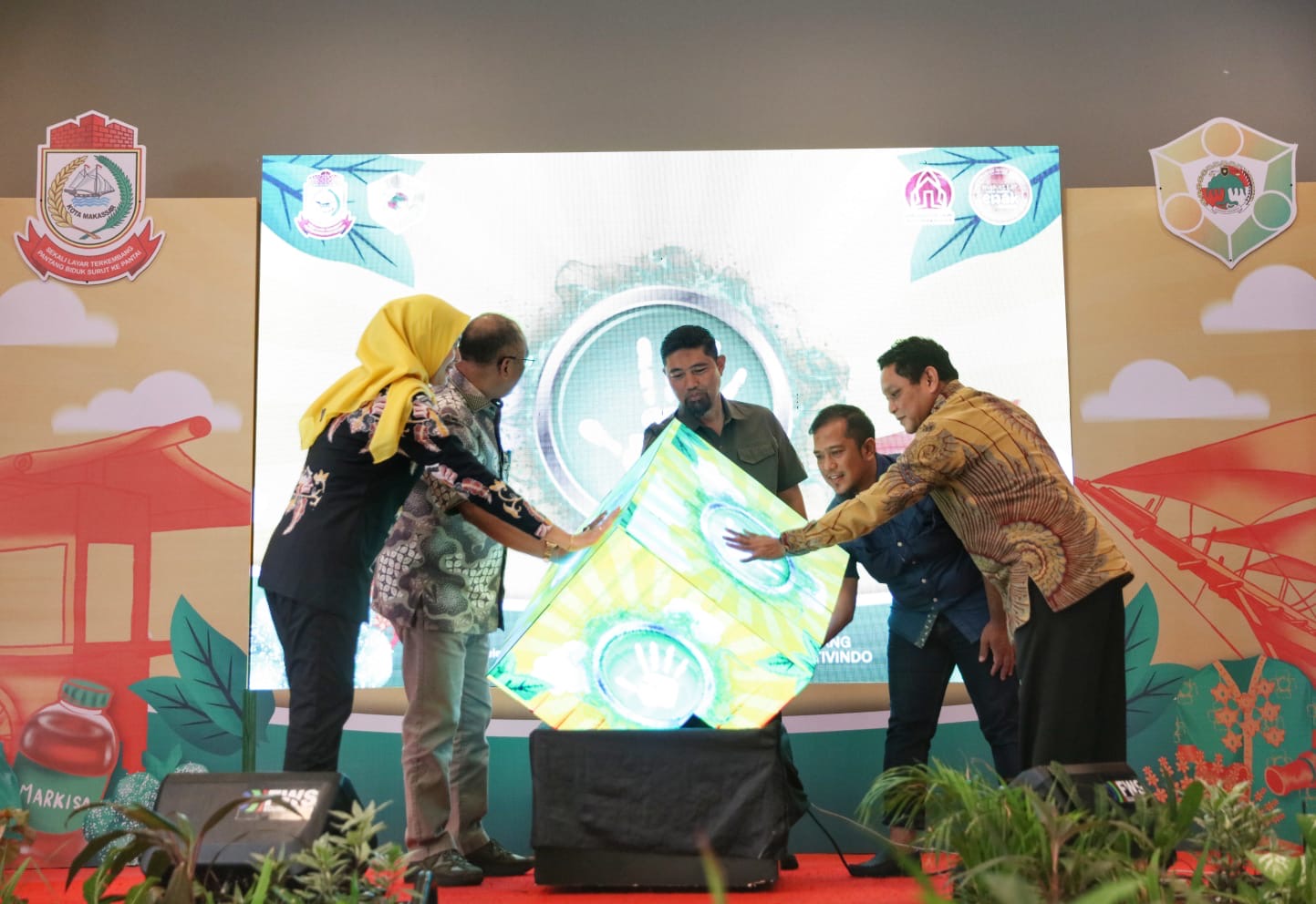 *Pjs Wali Kota Makassar Andi Arwin Azis Resmi Buka Jambore UMKM Enterpreneurship 2024