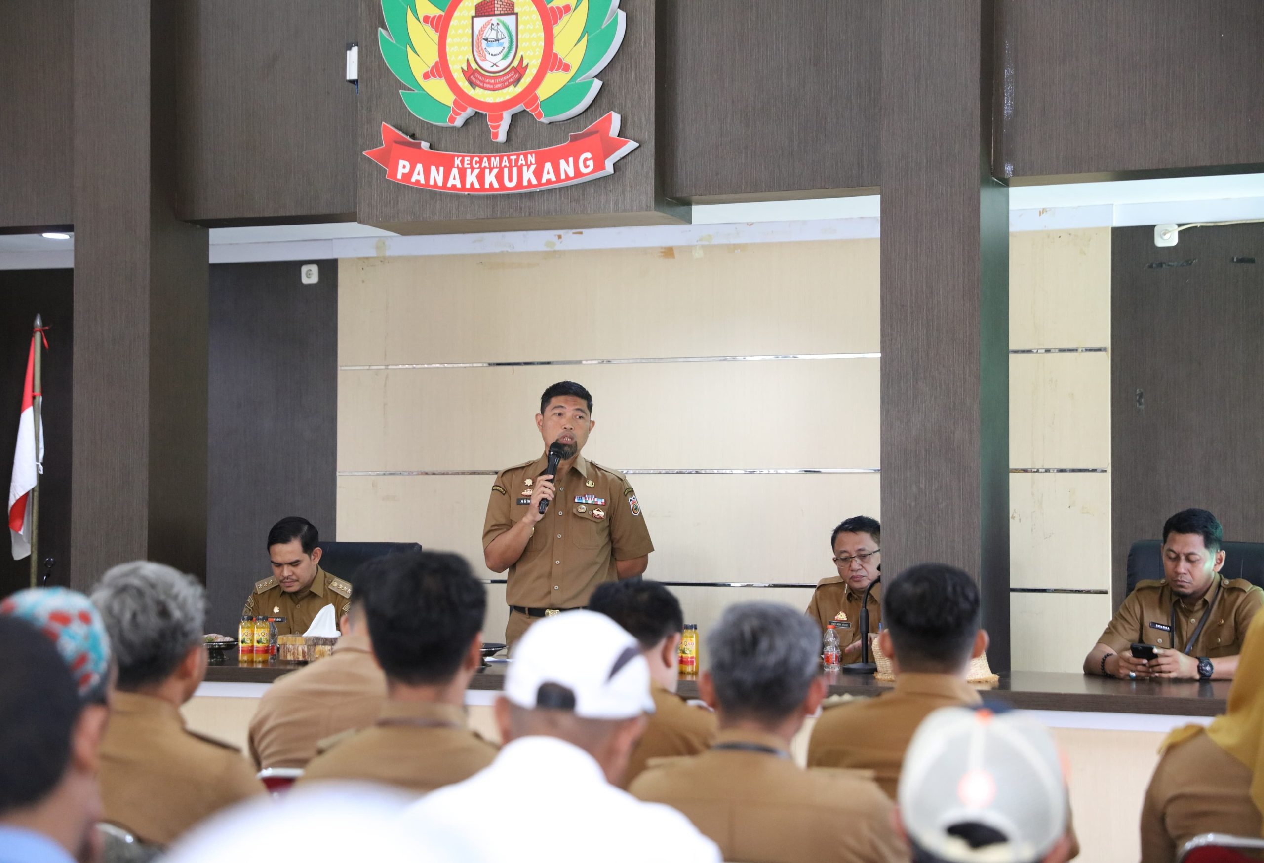 Pjs Wali Kota Makassar Kunjungi Kecamatan Panakukang, Ingatkan Warga Jaga Persaudaraan di Masa Kampanye