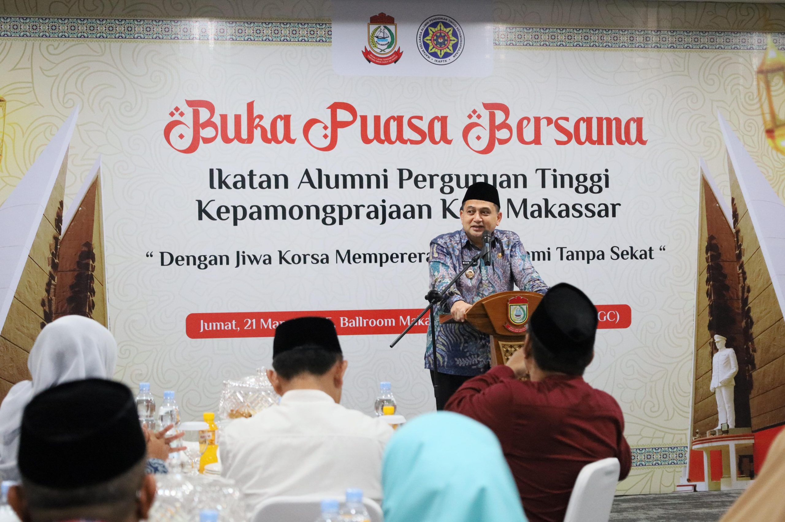 Wali Kota Makassar Hadiri Silaturahmi DPK-IKAPTK, Perkuat Kolaborasi untuk Makassar yang Unggul dan Berkelanjutan