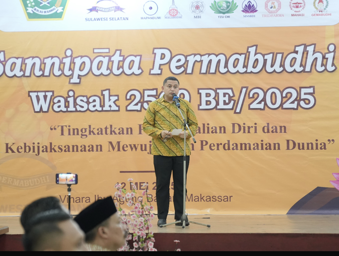 Momentum Hari Raya Waisak, Munafri Ajak Masyarakat Perkuat Keberagaman dan Toleransi