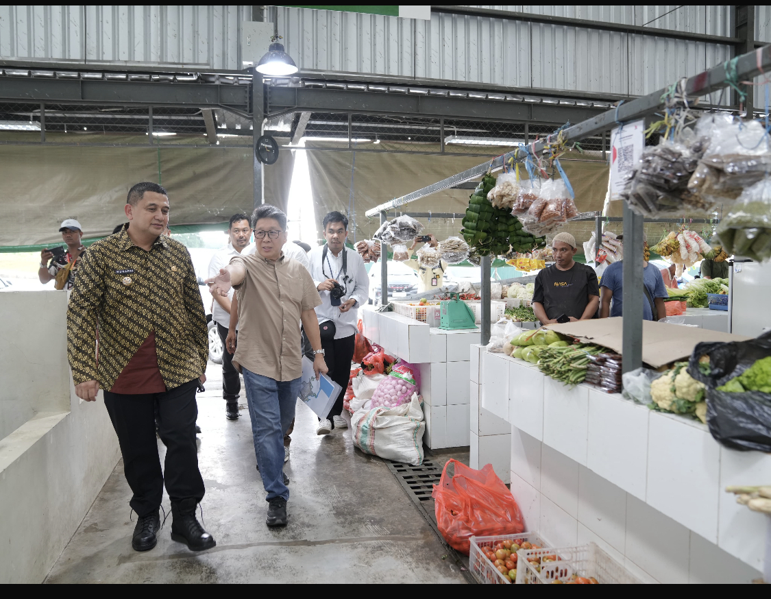 Munafri Tinjau Pasar Modern Summarecon Sebut Mampu Tingkatkan Perekonomian