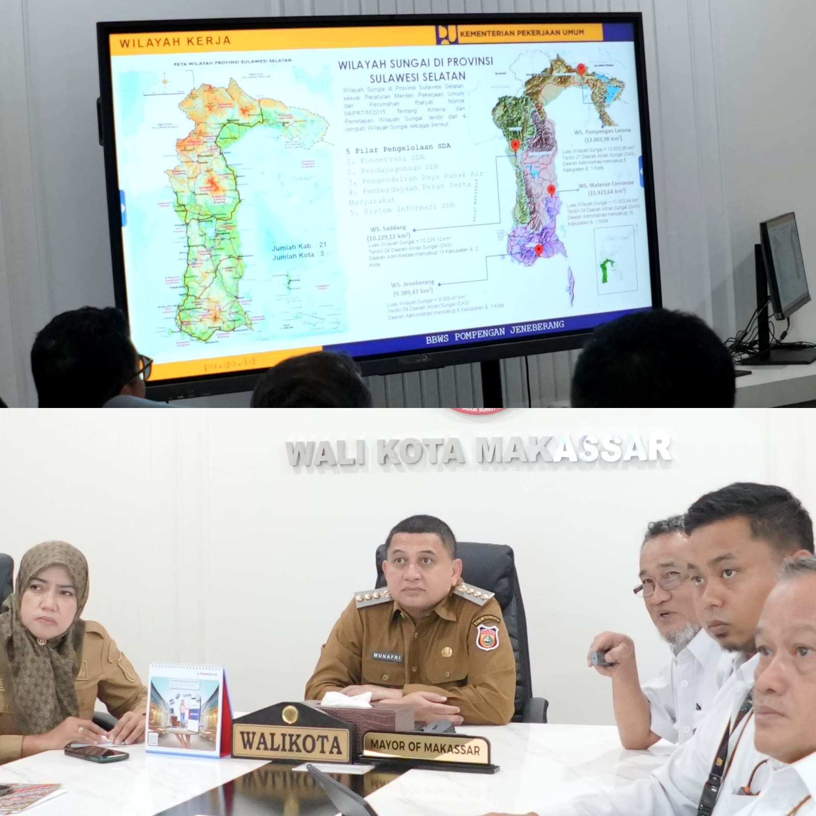Pemkot Makassar Kolaborasi BBWS Pompengan Atasi Banjir, Siapkan Kolam Retensi dan Mulai Penataan Kanal