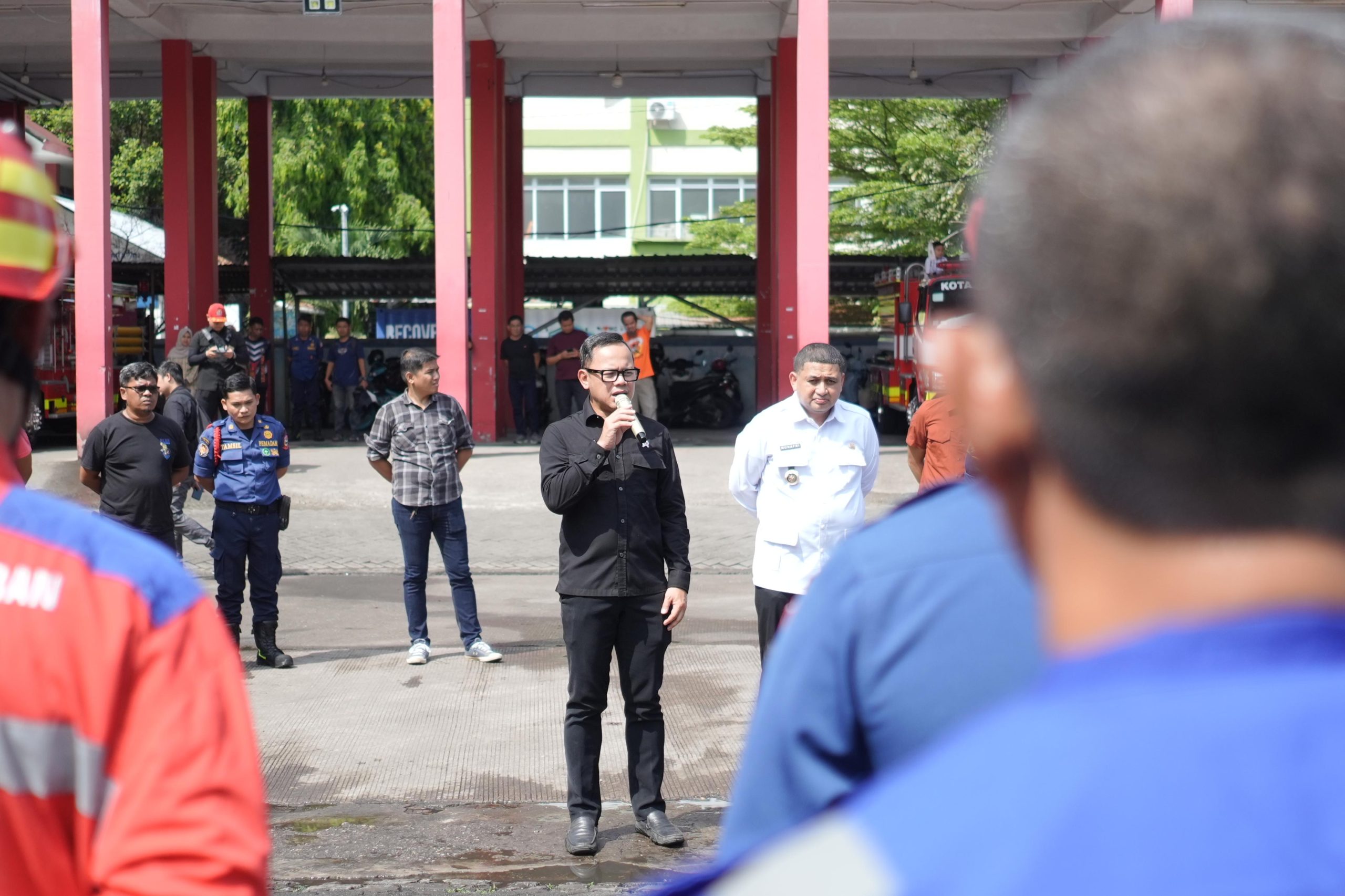Wamendagri Puji Damkarmat Makassar, Jadi Percontohan Sistem Emergency Satu Atap