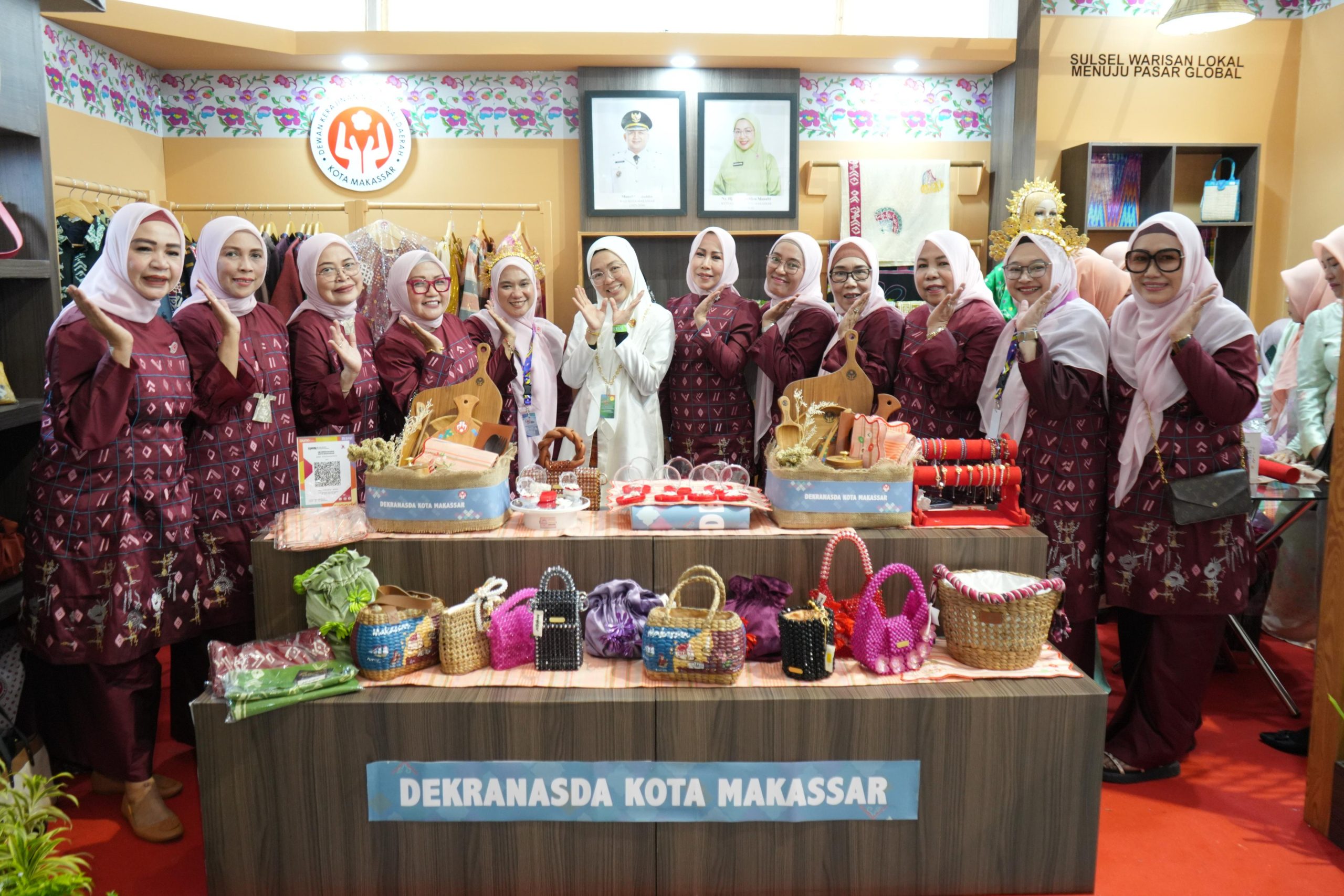 Hadir di Puncak HUT ke-45 Dekranasda, Melinda Dorong Perajin Naik Kelas dan Perluas Pasar