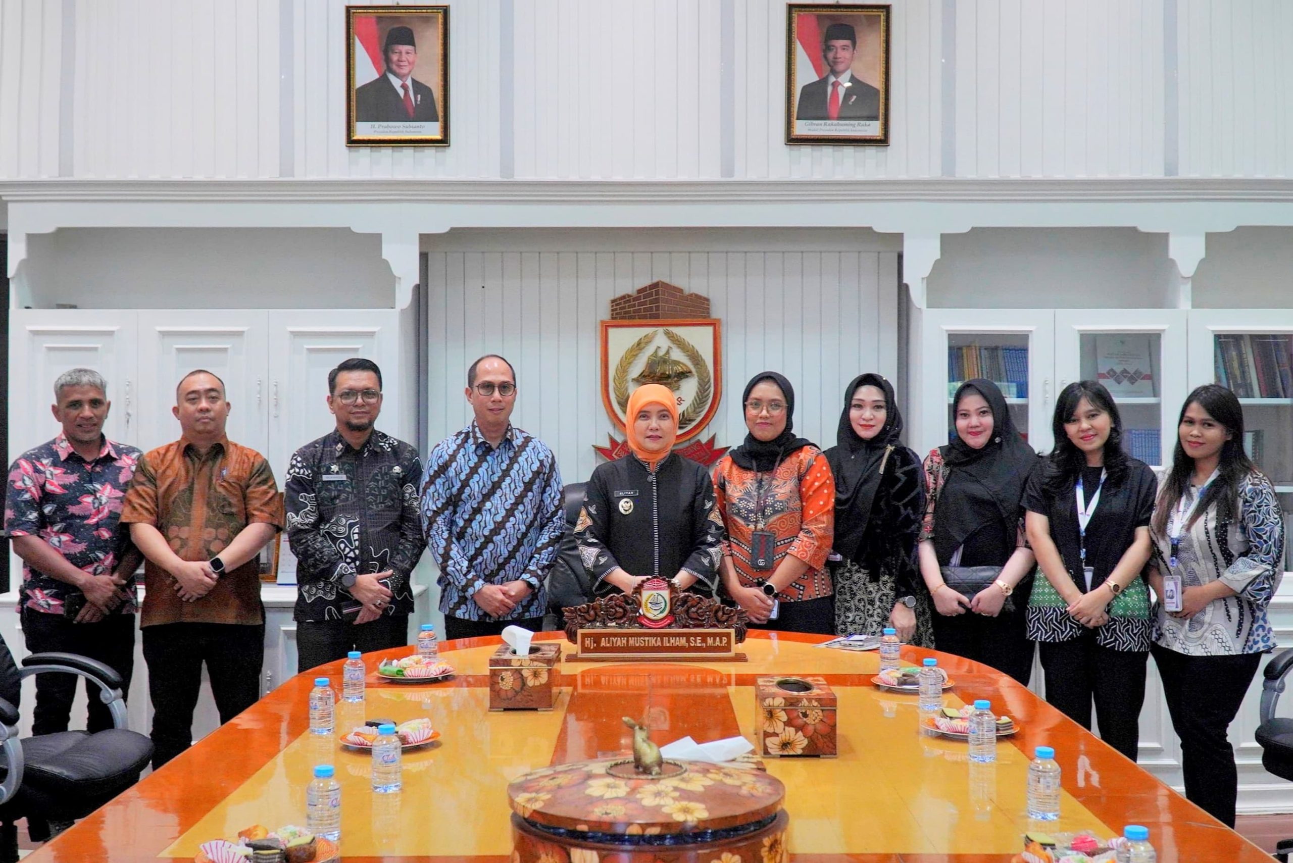 Aliyah Mustika Ilham Terima Audiensi Aerotel Smile, Ajak Perhotelan Berdayakan Produk UMKM Lokal