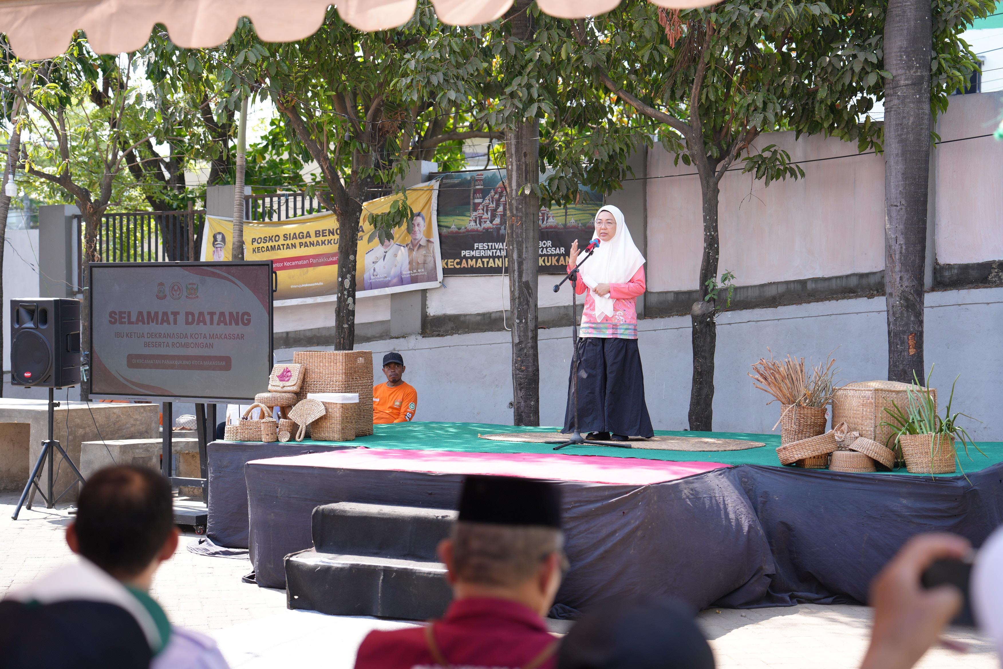 Dari Kanal Batua Raya ke Produk Bernilai Jual, Dekranasda Makassar Dorong Pemanfaatan Eceng Gondok