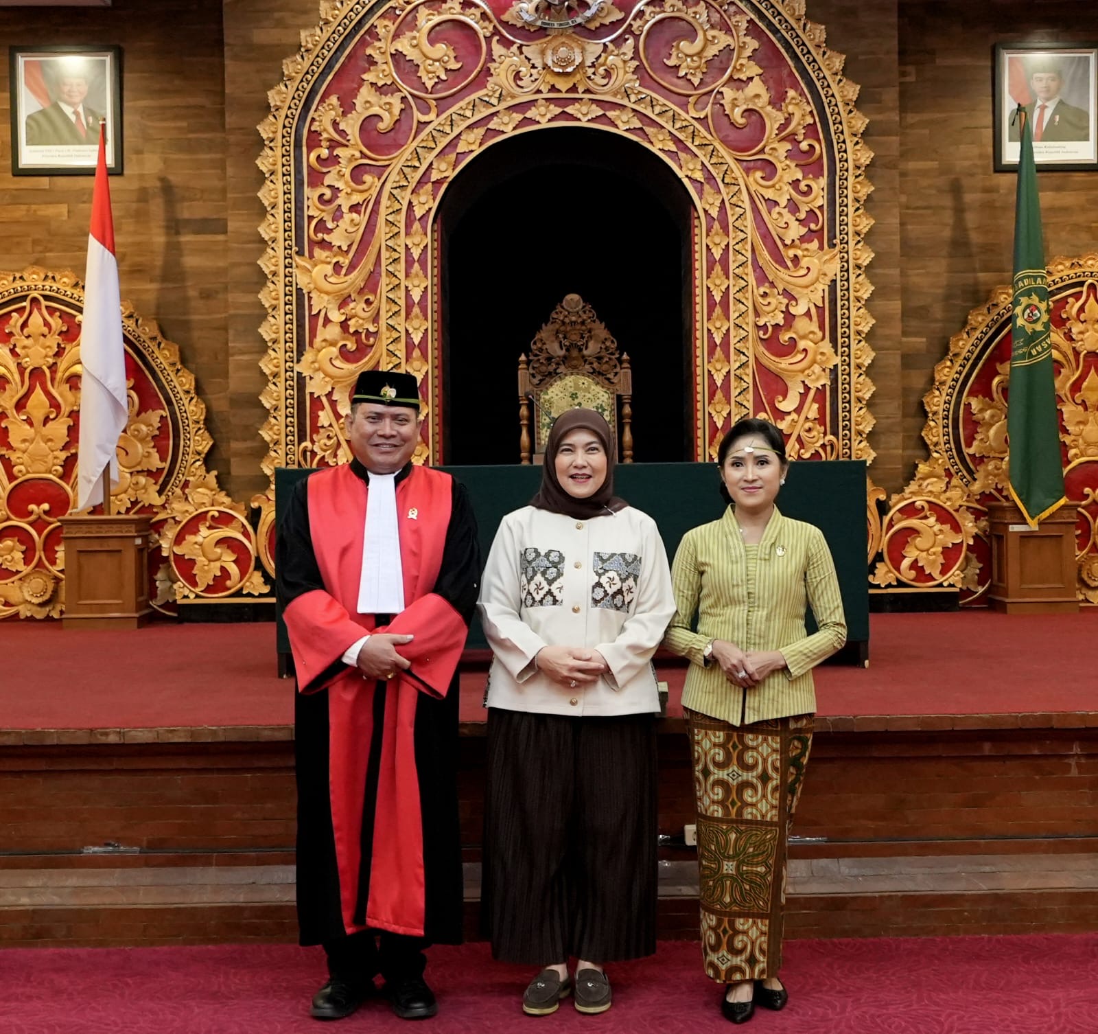 Aliyah Mustika Ilham Beri Selamat atas Amanah Baru I Wayan Gede Rumega