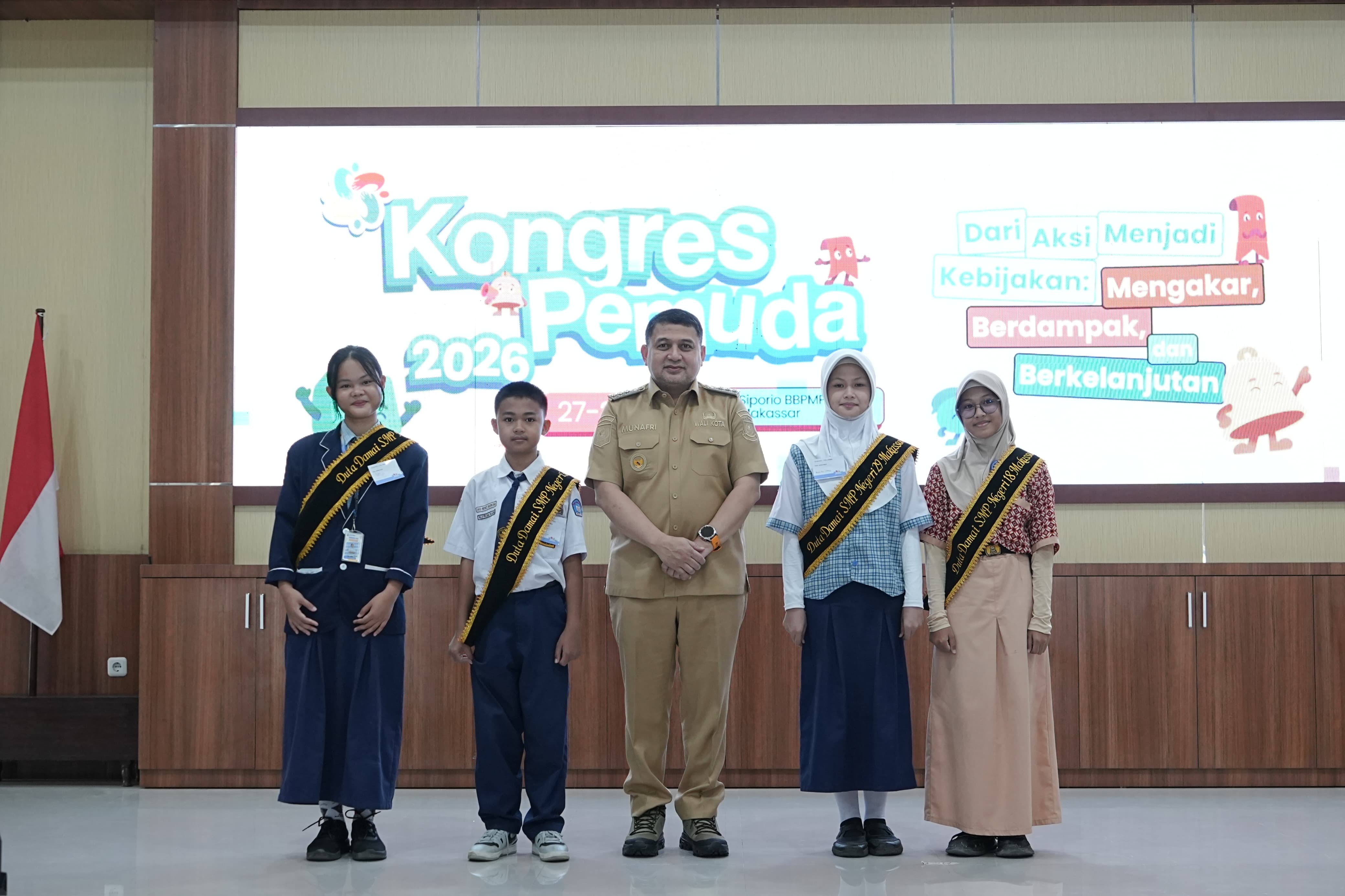Wali Kota Makassar Ajak Pemuda Jadi Mitra Strategis Pemerintah, Kawal Pembangunan