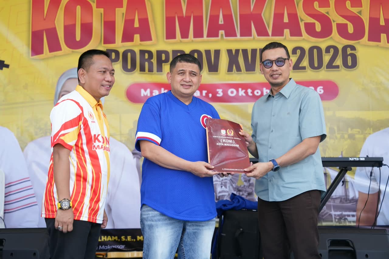 Appi Lepas Kontingen Makassar ke Porprov Sulsel 2026, Target Pertahankan Gelar Juara